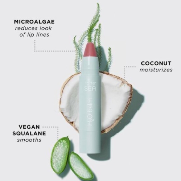 Tarte Sea H2O Lip Tint Balm Lipgloss in Zen Nude BNIB - Picture 7 of 15